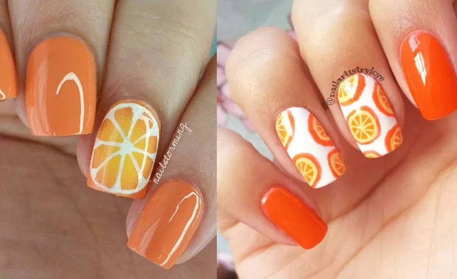 طرح ناخن پرتقال